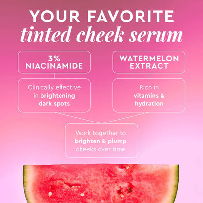 Watermelon Glow Niacinamide Dewy Flush – Brightening Serum Blush for Radiant Glow