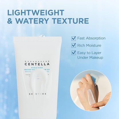 Hyalu-Cica Water-Fit Sun Serum SPF50+ PA++++
