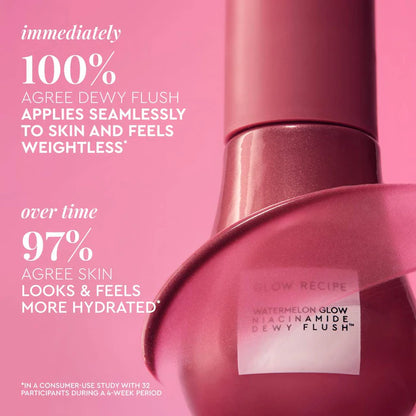 Watermelon Glow Niacinamide Dewy Flush – Brightening Serum Blush for Radiant Glow